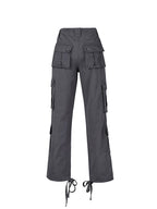 Straight Leg Vintage Y2K Cargo Jeans