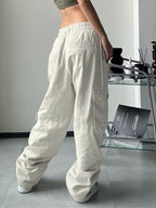Patch Pocket Baggy Cargo Jeans