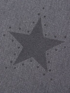 Boyfriend Cargo Jeans with Star Logo