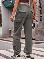 Multi Pockets Baggy Cargo Jeans