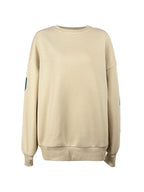 Back Letter Graphic Pullover Sweatshirt