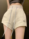 Cut Off Gray Sweat Shorts