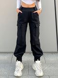 Street Pocket Straight Cargo Pants