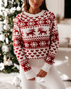 Ugly Christmas Jacquard Knitted Sweater