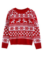 Ugly Christmas Jacquard Knitted Sweater