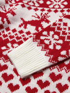 Ugly Christmas Jacquard Knitted Sweater