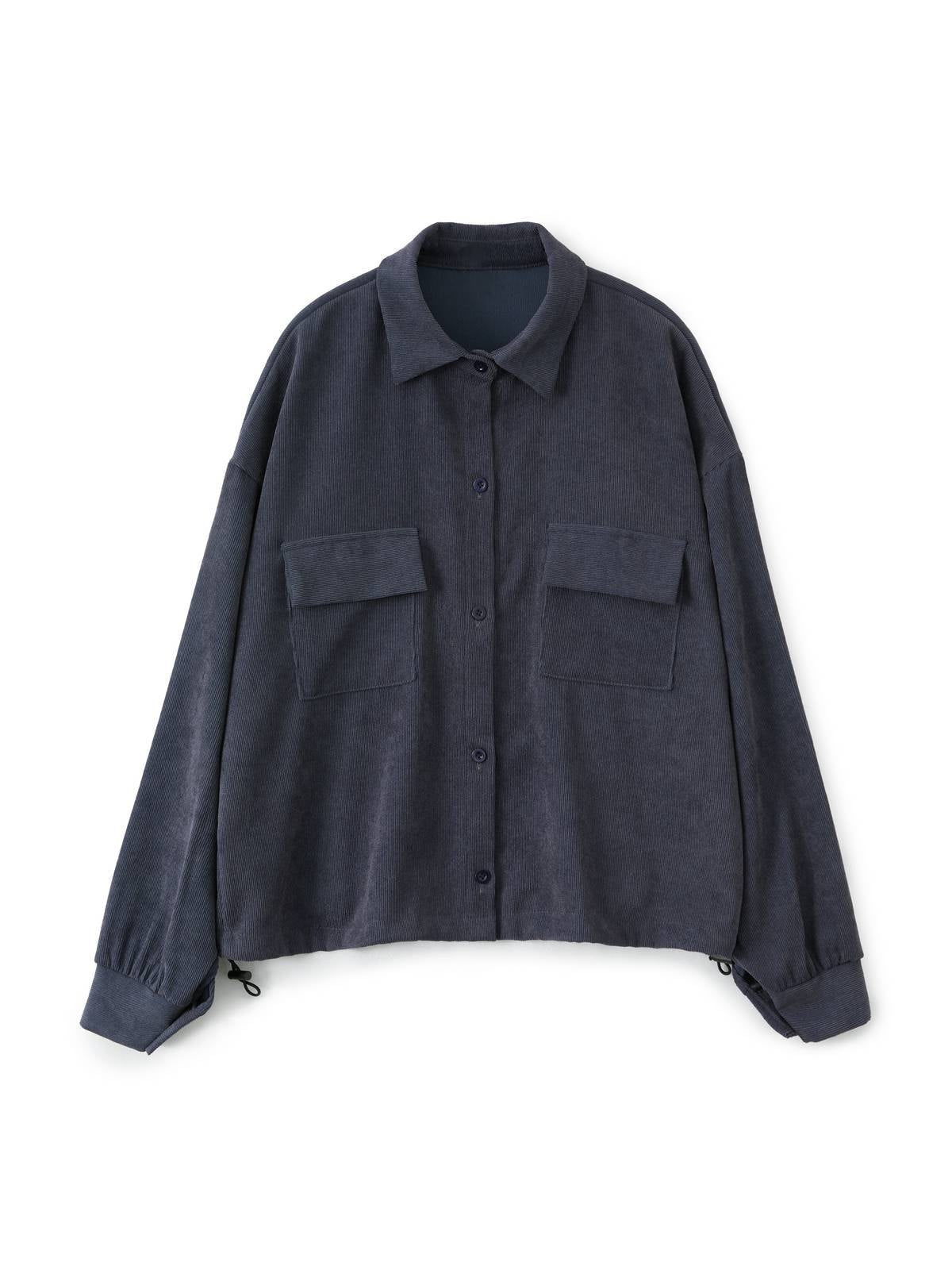 Vintage Corduroy Long Sleeve Blouse