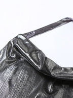 Halter Neck Sexy Backless Reflective Tops&Camis