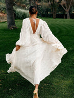 Allegory Elsa Cream Maxi Dress