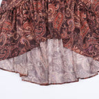 Elegant French-Style Ruffled Lantern Sleeves