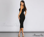 Ingrid Lurex Stylish X Front Dress