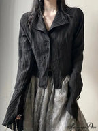 Minimalist Button-Up Blouse