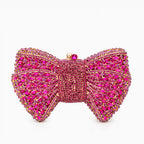 Hot Pink Isabella Clutch Bag
