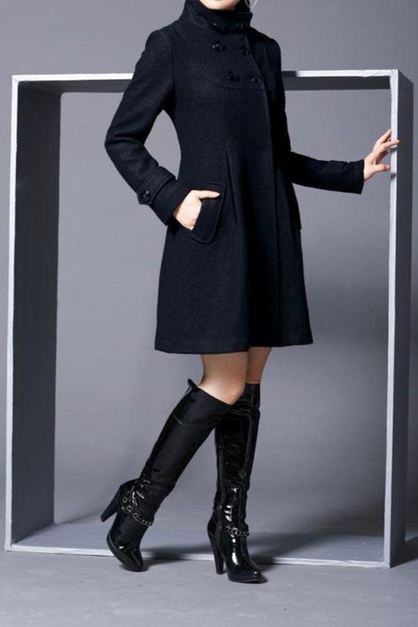 | Coat with Side Pockets