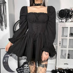 Ivory Lace Puff Small Dress