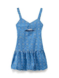 Jennifer Hollow Slim Fit Mini Dress