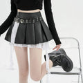 Joined Lace Border A-line Skirt