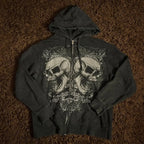 Joker Print Fleece Hoodie