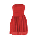 Ruched backless glitter mesh tube mini dress  | Festival Outfits Women