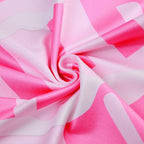 Ruched letter print spaghetti strap contrast backless mini dress