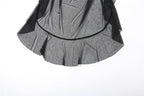 Ruched ruffle mesh mini skirt  | Festival Outfits Women