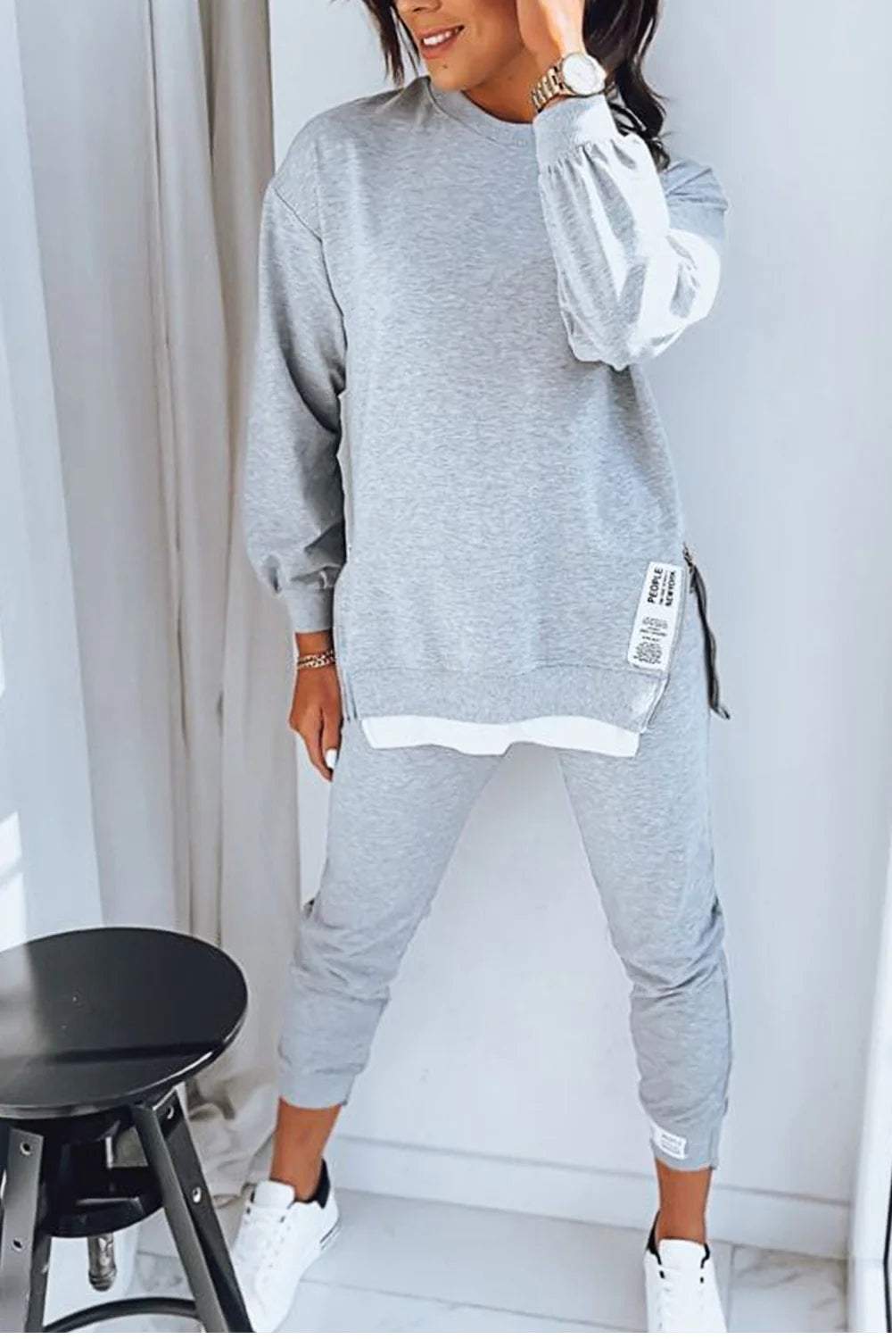 | 2-Piece Sweater and Trousers Set