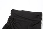 Ruched ruffle mesh mini skirt  | Festival Outfits Women