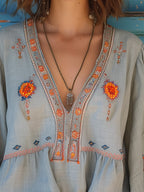 | Women’s Embroidered Blouse