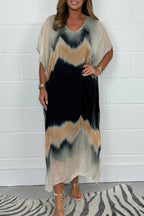 Liz Luxe Maxi Dress Chic Silhouette Collection