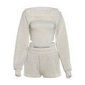 Long sleeve shrug short pant set  | Festival Outfits Women