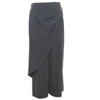 Button wide leg high rise pant  | Festival Outfits Women