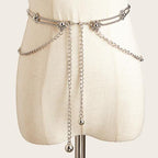 Flower beaded waist chain  | Festival Outfits Women