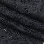 Lace solid long sleeve corset off shoulder top  | Festival Outfits Women