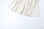 Ruched backless contrast sleeveless tube mini dress  | Festival Outfits Women