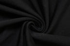 Ruched solid long sleeve zip-up maxi dress