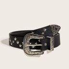 Star PU leather adjustable belt  | Festival Outfits Women