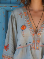 | Women’s Embroidered Blouse