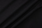 Sleeveless crewneck hollow out beaded contrast crop cut out top