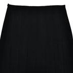 Sleeveless turnover collar button pleated maxi skirt set  | Festival Outfits Women