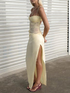 Juliana Backless Maxi Dress