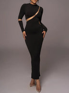 Kehlani Bodycon Maxi Dress