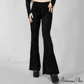 Knit Denim Three Pocket Casual Cargo Women's Wear Waist Pants