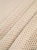 Knit Hollow Solid Tank Top