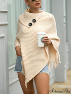 Knitted Charming Button Cardigan