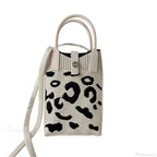 Knitted Mobile Phone Mini Fashion Crossbody Handbag