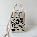 Knitted Mobile Phone Mini Fashion Crossbody Handbag
