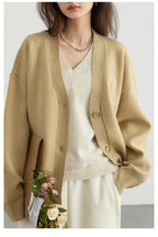 Korean Style Long Sleeve Cardigan