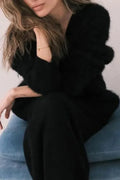 Korean Style Long Sleeve Knit Cardigan