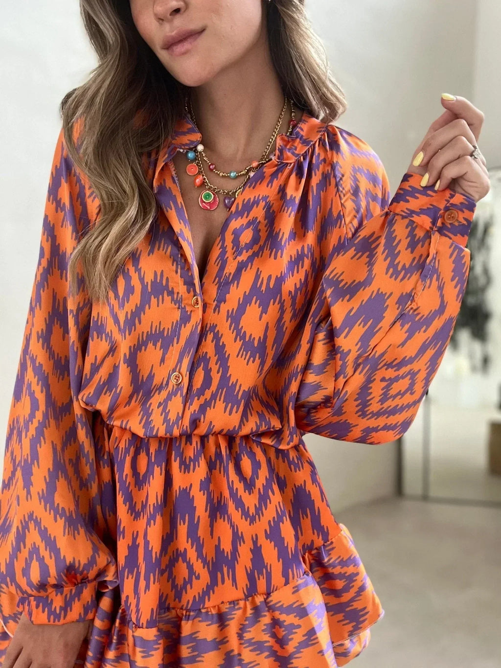 Paula Exclusive Bright Turtle Dress Boutique Collection