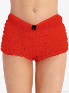 Lace Ruched Bodycon Short